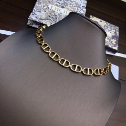 The latest fashionable logo necklace 2023SS DIOR Dior